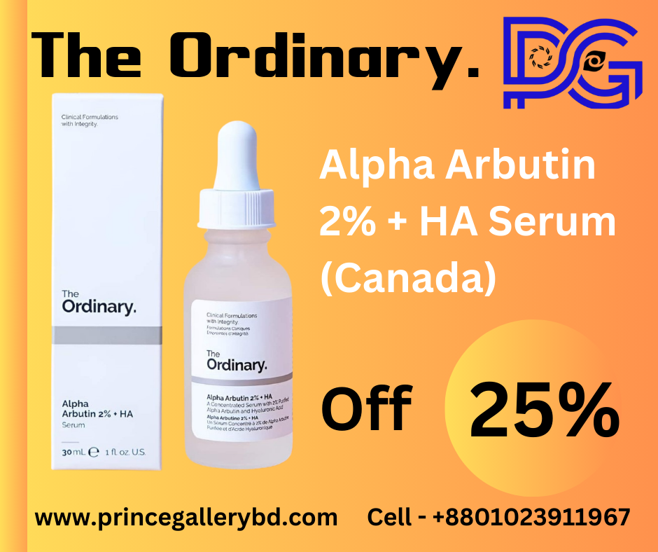 The Ordinary Alpha Arbutin 2% + HA Serum 30ml – Brighten & Hydrate Your Skin Naturally | Made in Canada | Available in Bangladesh 🇧🇩 1 Close-up of The Ordinary Alpha Arbutin 2% + HA Serum 30ml texture