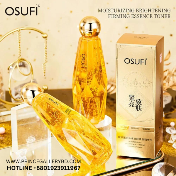 "OSUFI Moisturizing Brightening Firming Essence Toner 300ml – Hydrate, Illuminate, and Revitalize Your Skin"