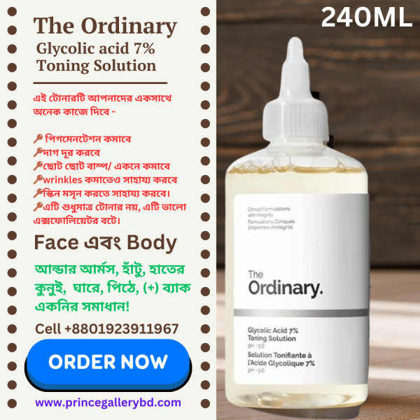 "The Ordinary Glycolic Acid 7% & Toning Solution"