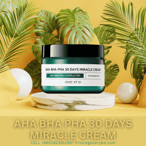 AHA BHA PHA 30 Days Miracle Cream for acne & pore care - 100% original skincare cream for glowing, clear skin in Bangladesh.
