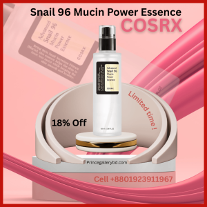 CosRX Advanced Snail 96 Mucin Power Essence 100ml bottle with snail mucin for skin hydration