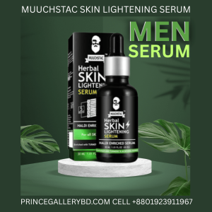 Muuchstac Herbal Skin Lightening Face Serum for Men 30ml – Original India