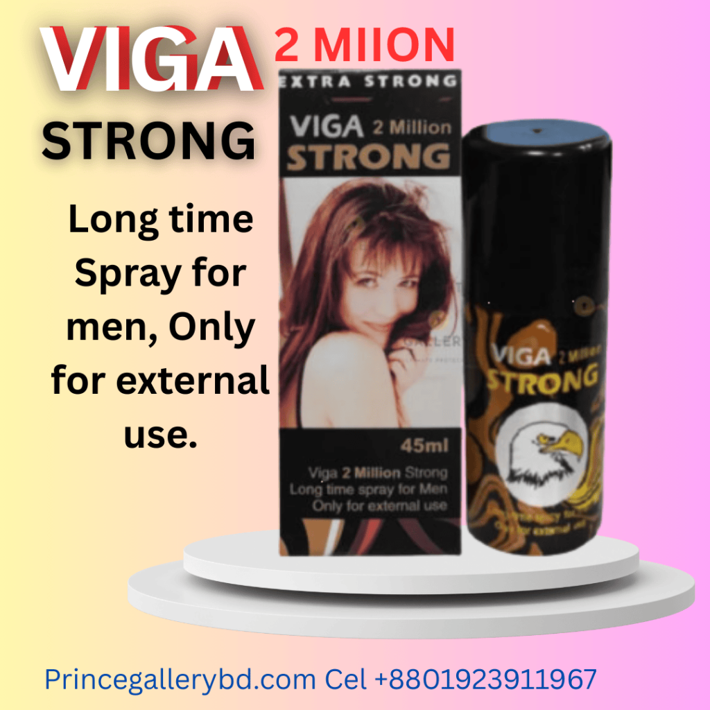 Viga Spray 2 Million, 3Million, 5Million & 8Million – আসল জার্মান প্রোডাক্ট | স্টক এখন 1,550 টাকায় + COD + Home Delivery 3 Viga Spray 2 Million Strong Delay Spray for Men 45ml – Long Lasting Performance Spray Bangladesh
