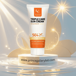 W. Skin Laboratory Triple Care Sunscreen SPF50 PA++++, 60g – হালকা, ব্রাইটনিং ও UV প্রোটেকশন বাংলাদেশে