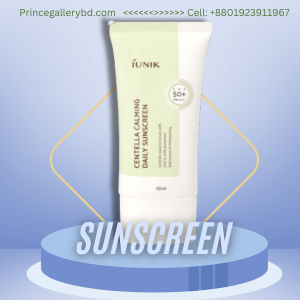 iUNIK Centella Calming Daily Sunscreen SPF50+ PA++++ Bangladesh – Original Korean Sunscreen