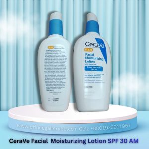 CeraVe Facial Moisturizing Lotion AM SPF 30 89ml for daily sun protection in Bangladesh