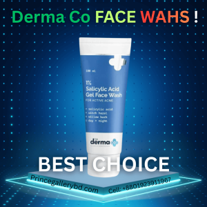 Derma Co 1% Salicylic Acid Gel Face Wash 100ml for acne-prone and oily skin in Bangladesh